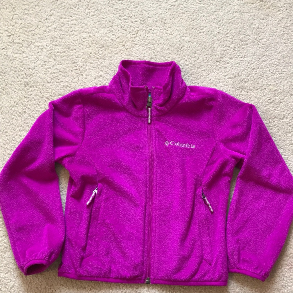💐Girls Columbia zip up jacket💐